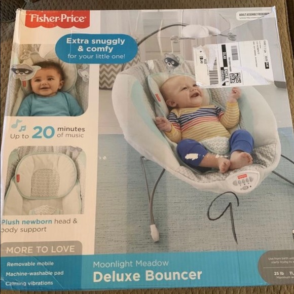 fisher price moonlight meadow bouncer